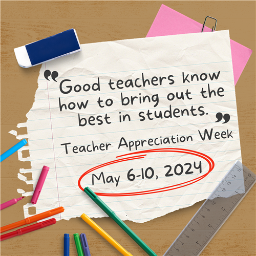 Teacher Appreciation Week